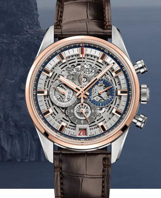 Zenith CHRONOMASTER El Primero Full Open reparatie AAA 51.2081.400/78.C810