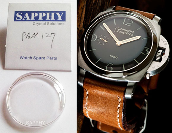 USD130 PANERAI PAM127 popravite sapphire crystal price